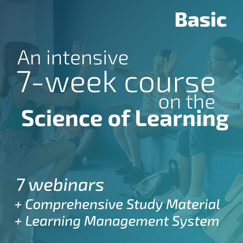 7-Week Intensive: Science of Learning Webinar Training - Basic Course